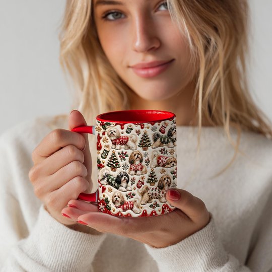 Havanese Accent Edge-to-Edge Mug CM26102043