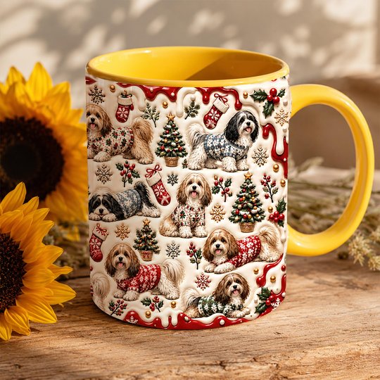 Havanese Accent Edge-to-Edge Mug CM26102043