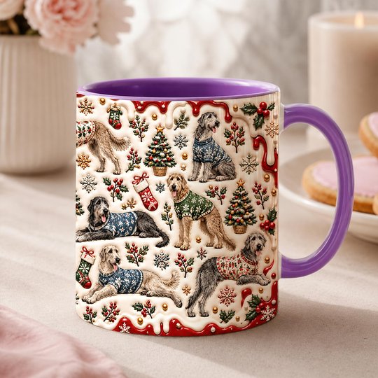 Irish Wolfhound Accent Edge-to-Edge Mug CM26102044