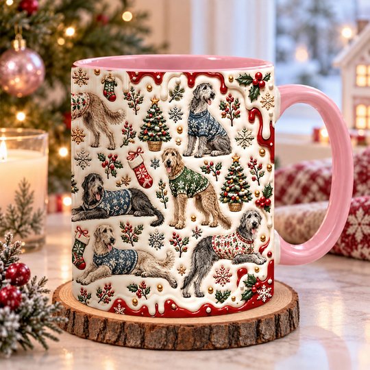 Irish Wolfhound Accent Edge-to-Edge Mug CM26102044