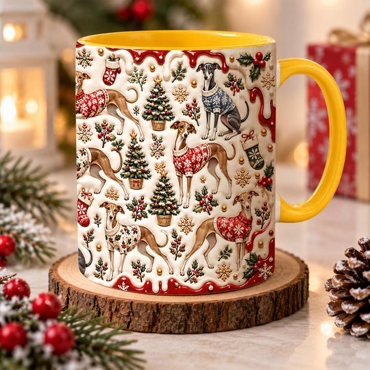Italian Greyhound Accent Edge-to-Edge Mug CM26102045