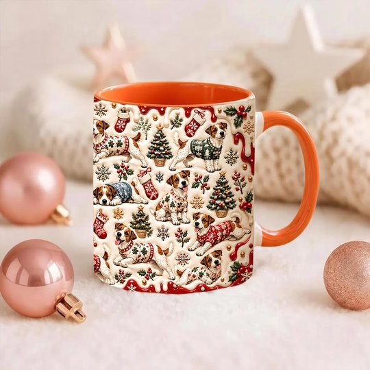 Jack Russell Terrier Accent Edge-to-Edge Mug CM26102046