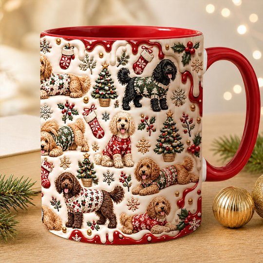 Labradoodle Accent Edge-to-Edge Mug CM26102047