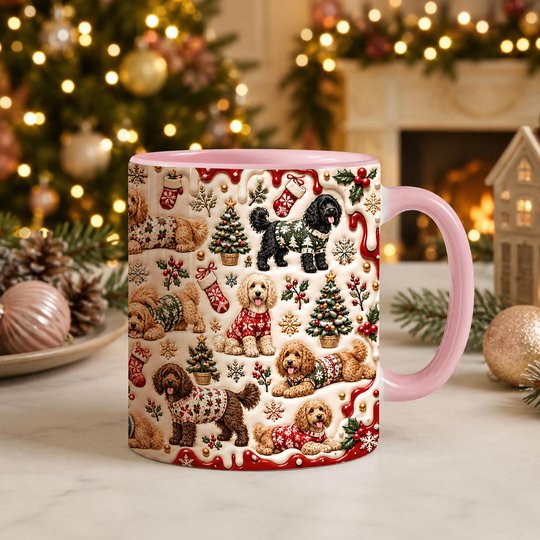 Labradoodle Accent Edge-to-Edge Mug CM26102047