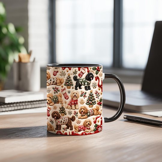 Labradoodle Accent Edge-to-Edge Mug CM26102047