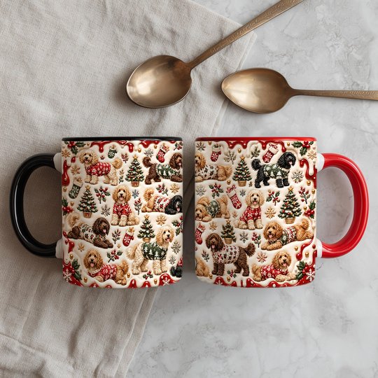 Labradoodle Accent Edge-to-Edge Mug CM26102047