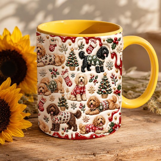 Labradoodle Accent Edge-to-Edge Mug CM26102047