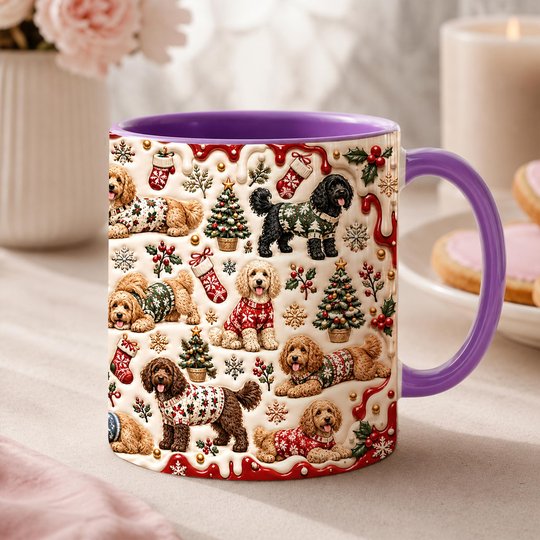 Labradoodle Accent Edge-to-Edge Mug CM26102047