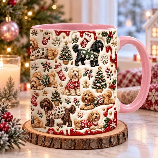 Labradoodle Accent Edge-to-Edge Mug CM26102047
