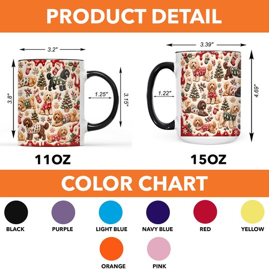 Labradoodle Accent Edge-to-Edge Mug CM26102047
