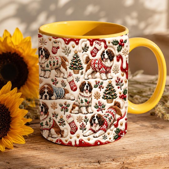 Saint Bernard Accent Edge-to-Edge Mug CM26102056