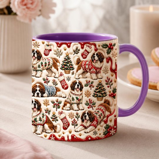 Saint Bernard Accent Edge-to-Edge Mug CM26102056