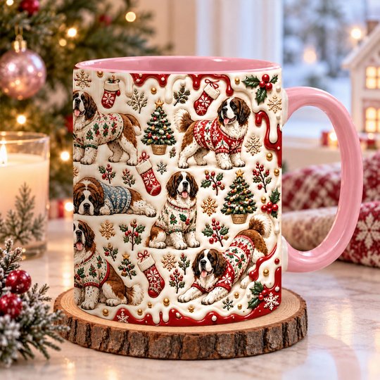 Saint Bernard Accent Edge-to-Edge Mug CM26102056