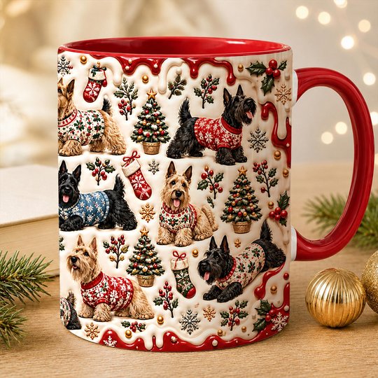 Scottish Terrier Accent Edge-to-Edge Mug CM26102057