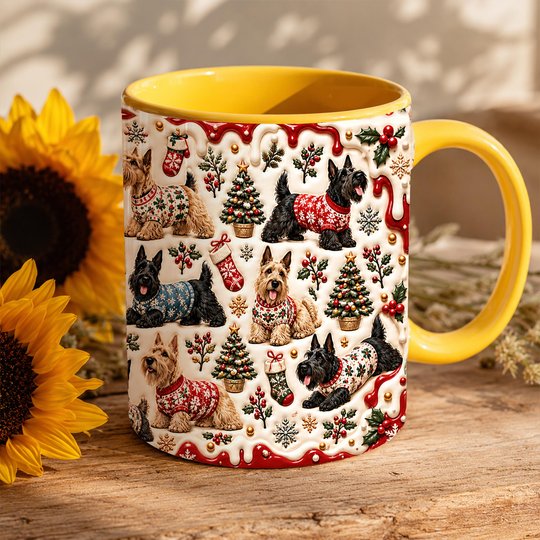 Scottish Terrier Accent Edge-to-Edge Mug CM26102057