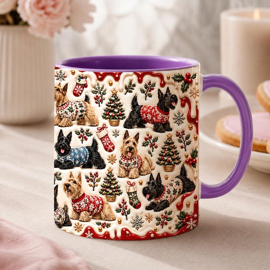 Scottish Terrier Accent Edge-to-Edge Mug CM26102057