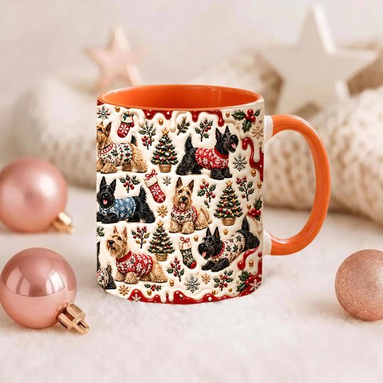 Scottish Terrier Accent Edge-to-Edge Mug CM26102057