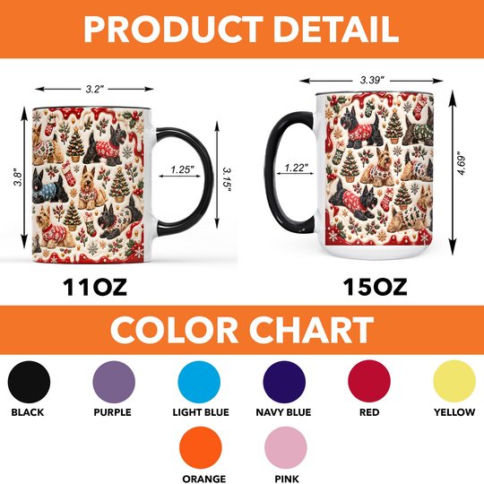 Scottish Terrier Accent Edge-to-Edge Mug CM26102057