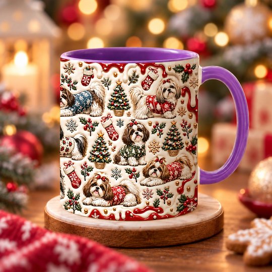 Shih Tzu Accent Edge-to-Edge Mug CM26102059