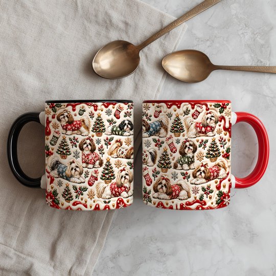 Shih Tzu Accent Edge-to-Edge Mug CM26102059