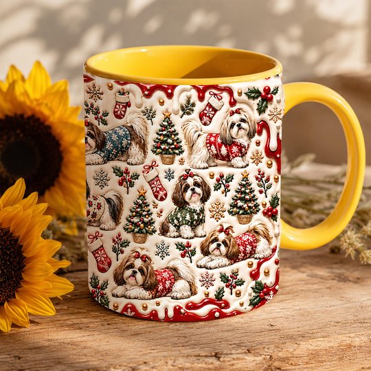 Shih Tzu Accent Edge-to-Edge Mug CM26102059