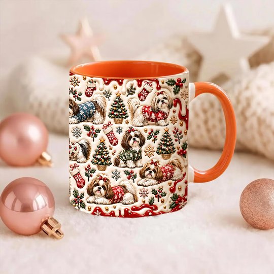 Shih Tzu Accent Edge-to-Edge Mug CM26102059