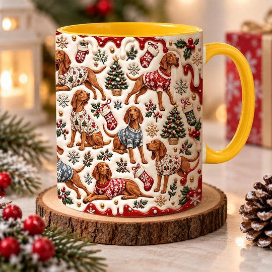 Vizsla Accent Edge-to-Edge Mug CM26102062