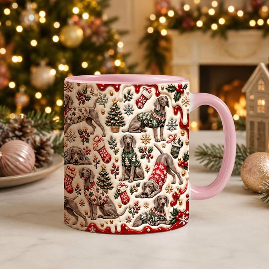 Weimaraner Accent Edge-to-Edge Mug CM26102063