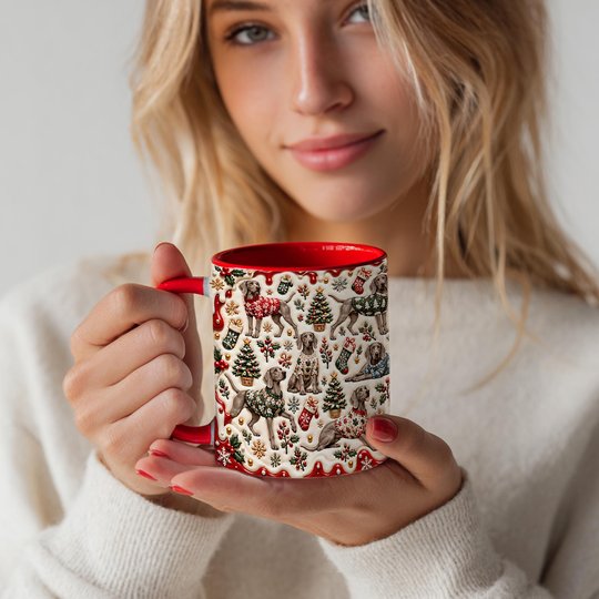 Weimaraner Accent Edge-to-Edge Mug CM26102063