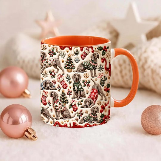 Weimaraner Accent Edge-to-Edge Mug CM26102063