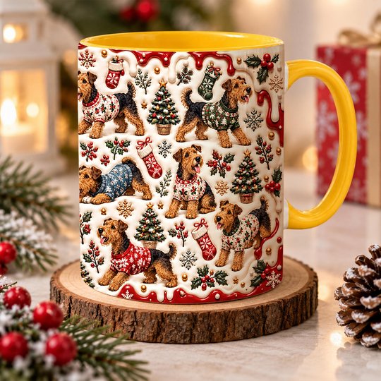 Welsh Terrier Accent Edge-to-Edge Mug CM26102064