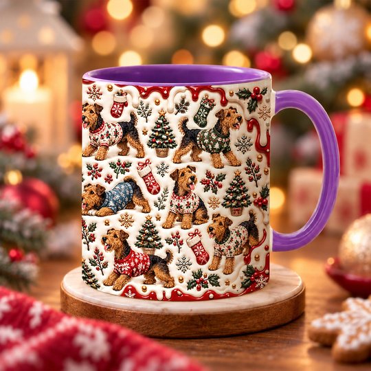 Welsh Terrier Accent Edge-to-Edge Mug CM26102064