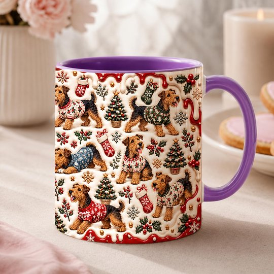 Welsh Terrier Accent Edge-to-Edge Mug CM26102064