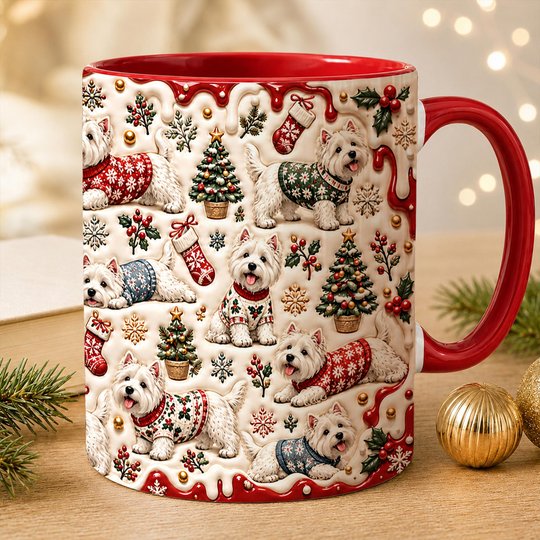 West Highland White Terrier Accent Edge-to-Edge Mug CM26102065