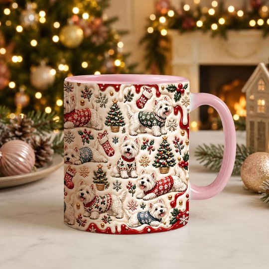 West Highland White Terrier Accent Edge-to-Edge Mug CM26102065