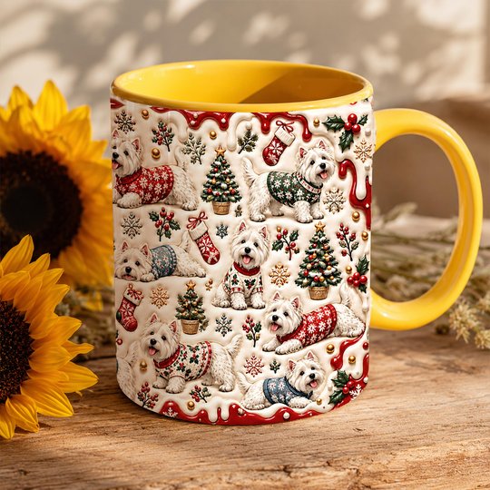 West Highland White Terrier Accent Edge-to-Edge Mug CM26102065