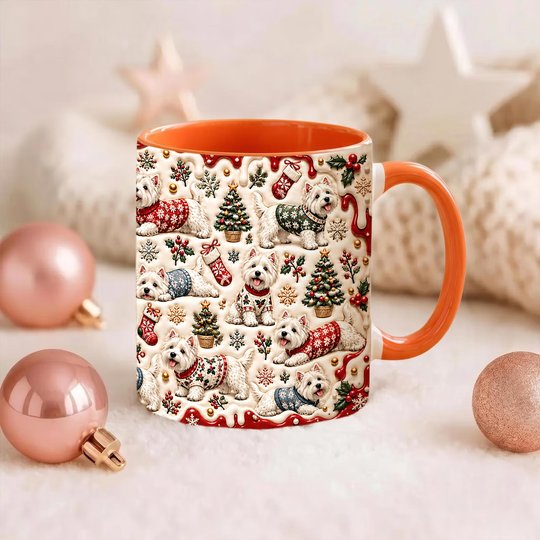 West Highland White Terrier Accent Edge-to-Edge Mug CM26102065