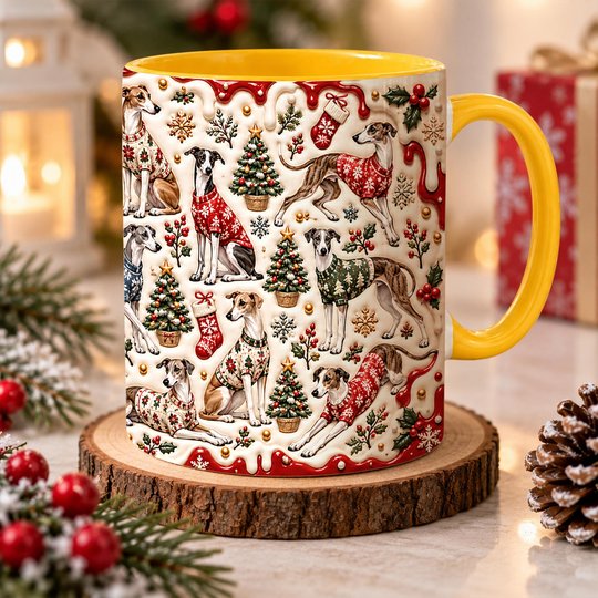 Whippet Accent Edge-to-Edge Mug CM26102066
