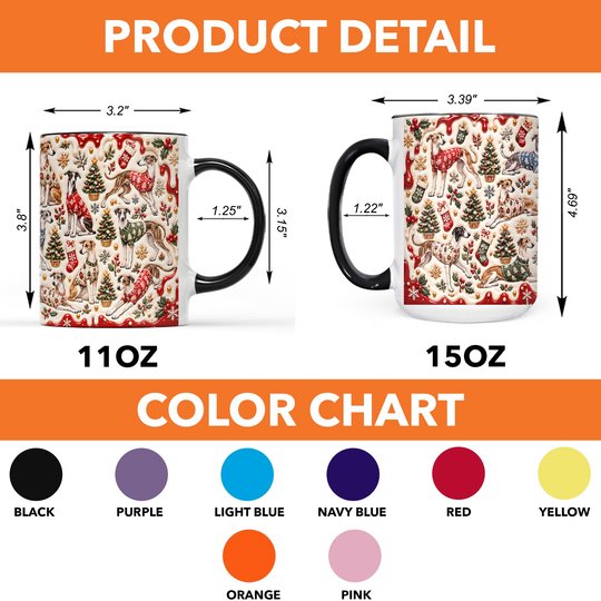 Whippet Accent Edge-to-Edge Mug CM26102066