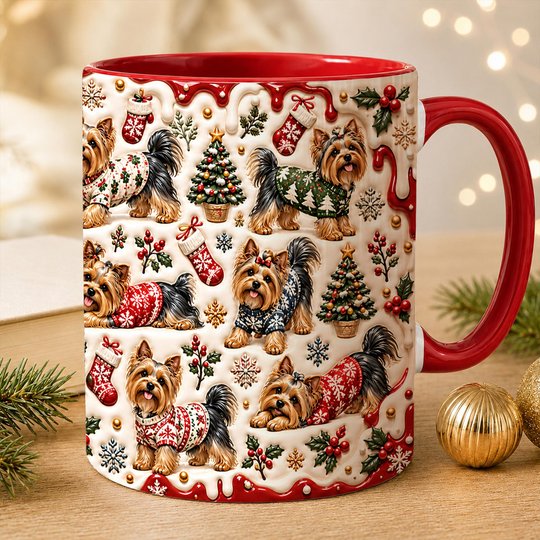 Yorkshire Terrier Accent Edge-to-Edge Mug CM26102067