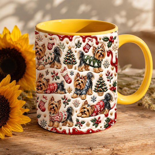 Yorkshire Terrier Accent Edge-to-Edge Mug CM26102067