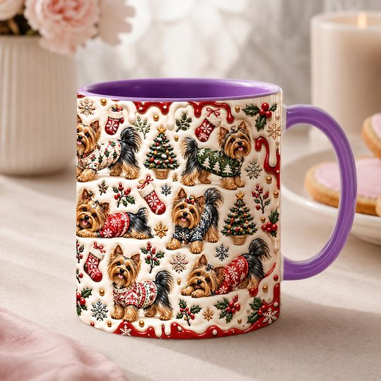 Yorkshire Terrier Accent Edge-to-Edge Mug CM26102067