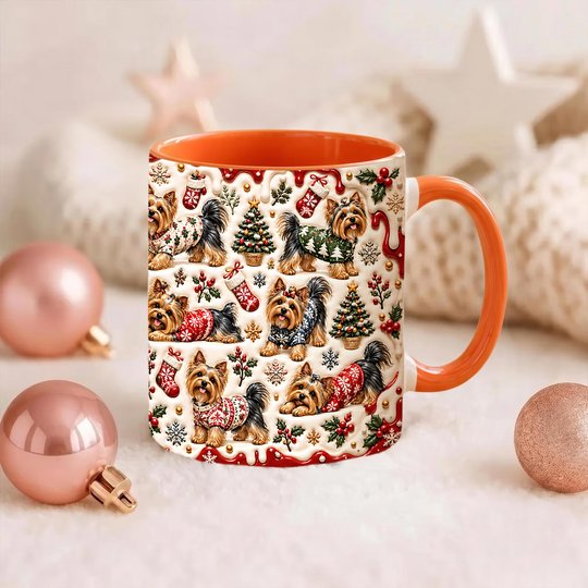 Yorkshire Terrier Accent Edge-to-Edge Mug CM26102067
