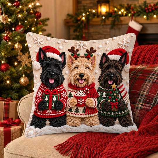 Scottish Terrier Pillow THPI26102058