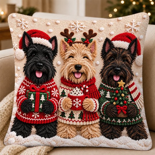 Scottish Terrier Pillow THPI26102058