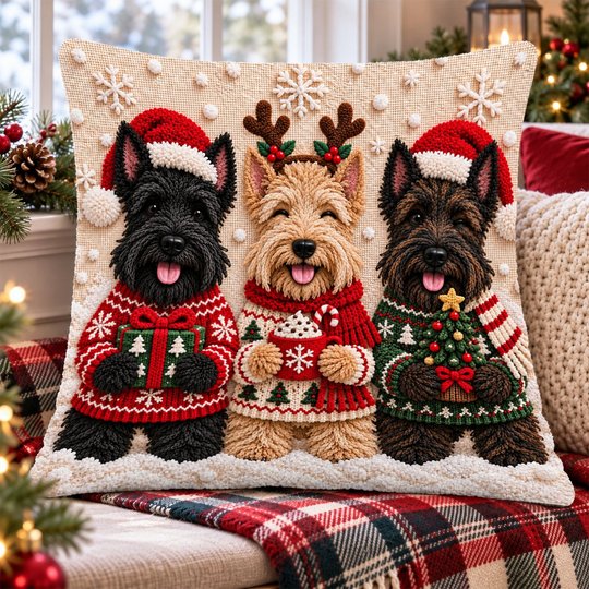 Scottish Terrier Pillow THPI26102058