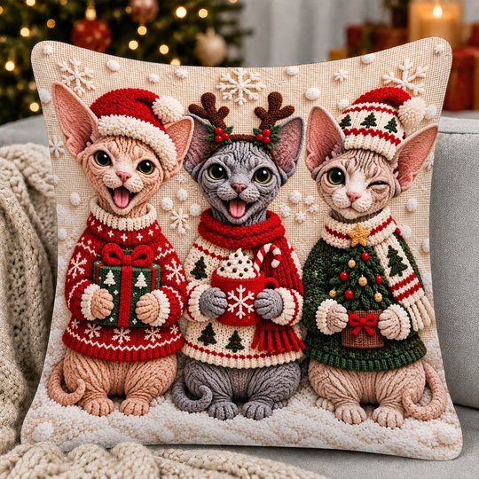 Sphynx Cat Pillow THPI26102061