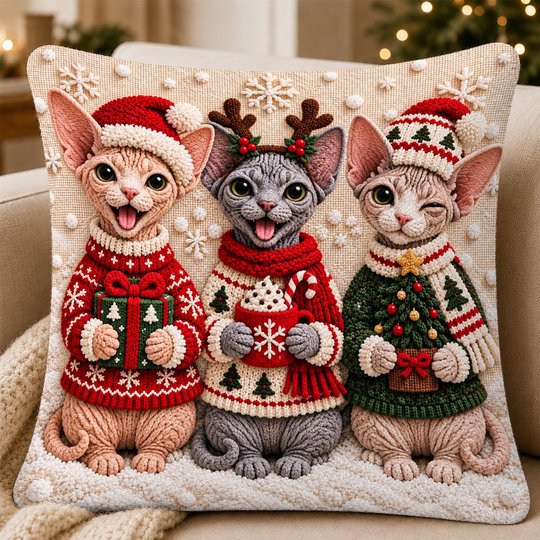 Sphynx Cat Pillow THPI26102061