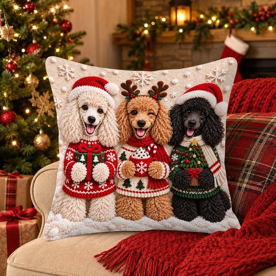 Standard Poodle Pillow THPI26102062