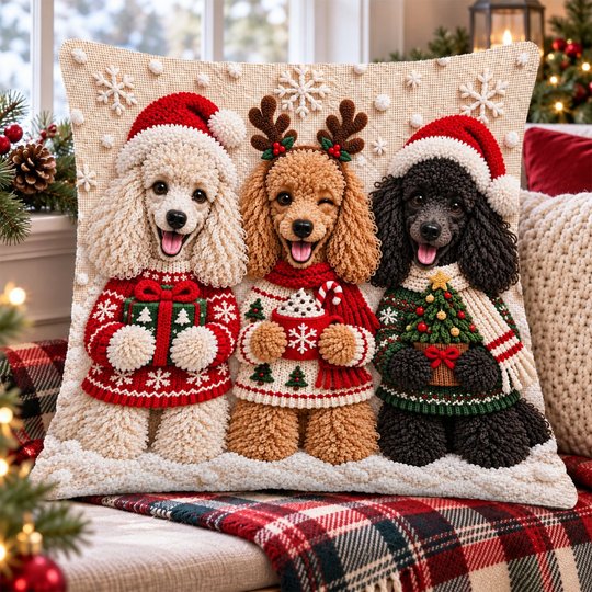 Standard Poodle Pillow THPI26102062